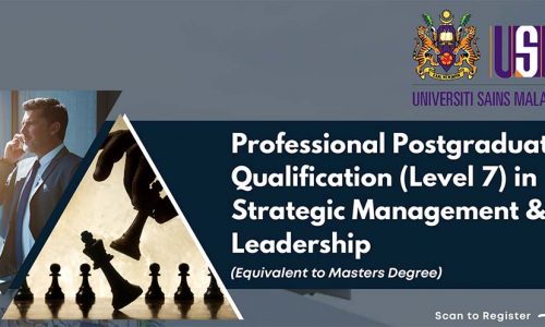 Professional Postgraduate Qualification (Level 7) in Strategic Management & Leadership